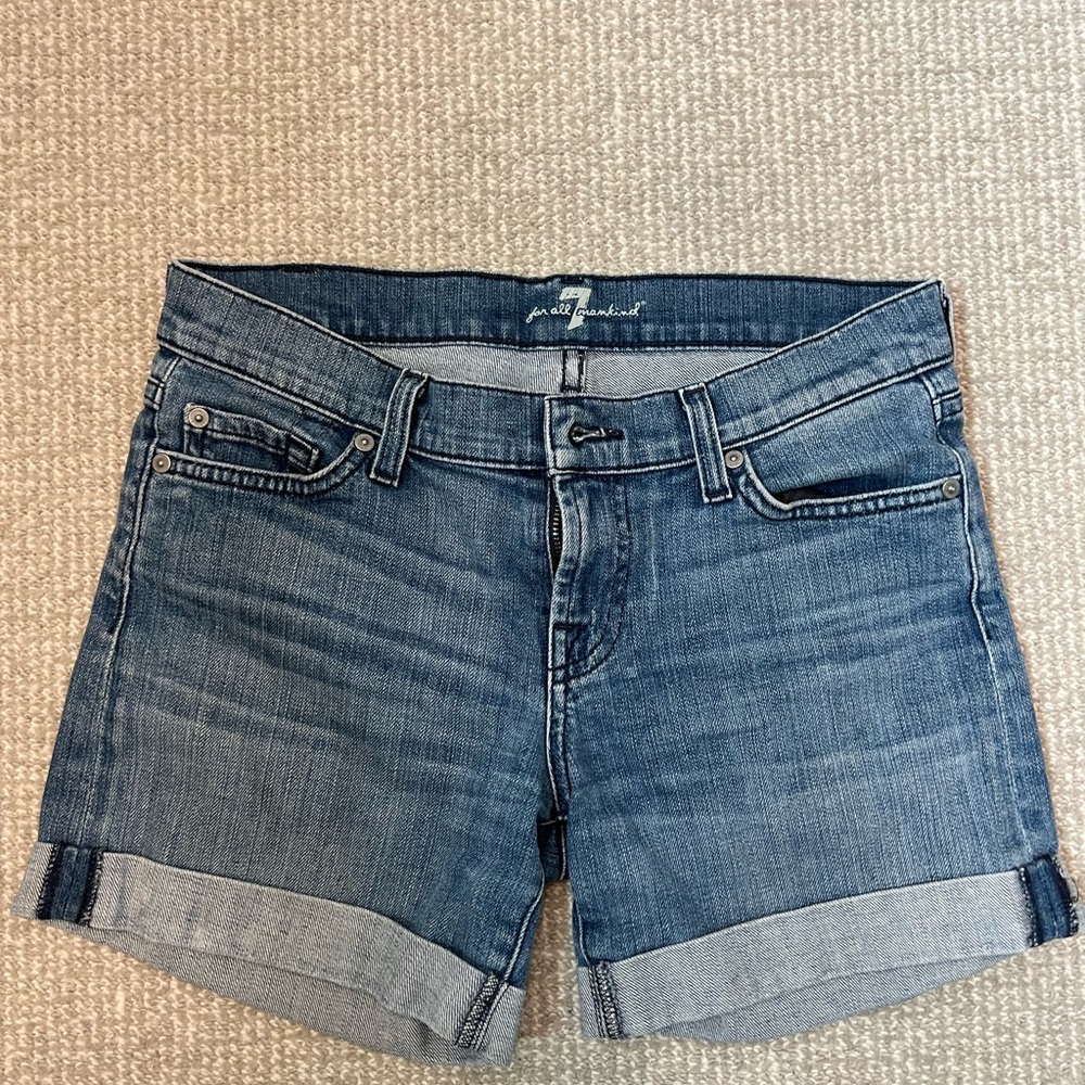 7 for all mankind shorts